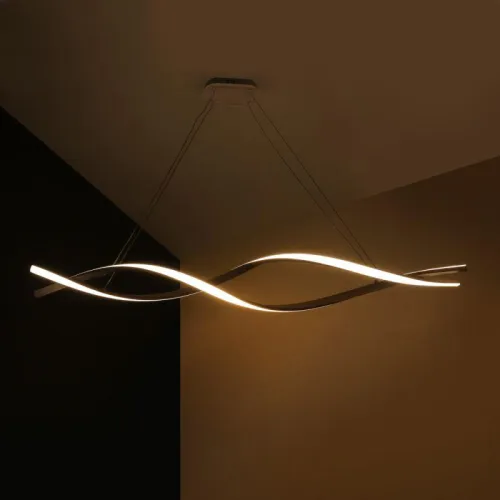 Люстра светодиодная LCL-1041 White2 управляемая LED 55Вт Camelion 15227 фото 3