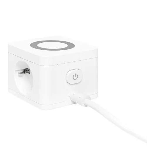 Удлинитель "Куб" 2х1.3м 3USB 2.4А+зарядное устройство 1кв.мм EKF UBA-CUB-3-WC фото 8