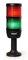 Колонна сигнальная 70мм 220В светодиод LED красн./зел. EMAS IK72L220XM01