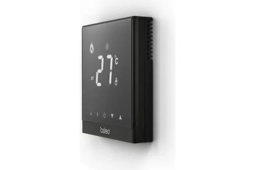 Терморегулятор C732 встраиваемый цифровой 3.5кВт черн. CALEO 0К-00000781 фото 3
