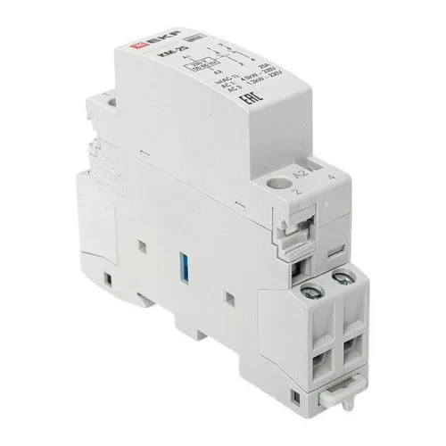 Контактор модульный КМ 25А 2NО (1 мод.) EKF km-1-25-20 фото 11