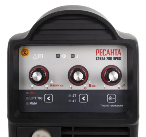 Инвертор сварочный полуавтомат. САИПА-200ПРОФ (MIG/MAG) Ресанта 65/97 фото 10