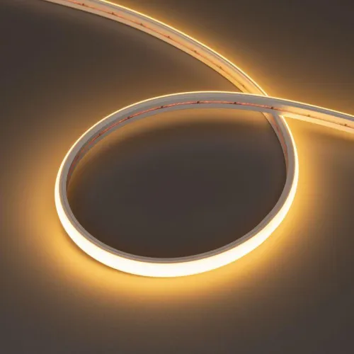 Лента светодиодная MOONLIGHT-TOP-X320-11x7mm 24V Warm 2700К 10Вт/м IP65 CSP wire x2 герметичная силикон (уп.5м) Arlight 039445