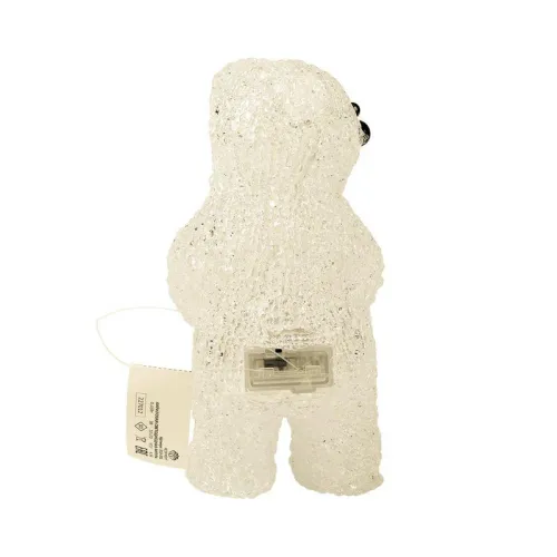 Фигура светодиодная акриловая "Медвежонок" 12х22х13см 10LED бел. 0.5Вт 4.5В IP20 элементы питания 3хAAA (не в компл.) Neon-Night 513-311 фото 5