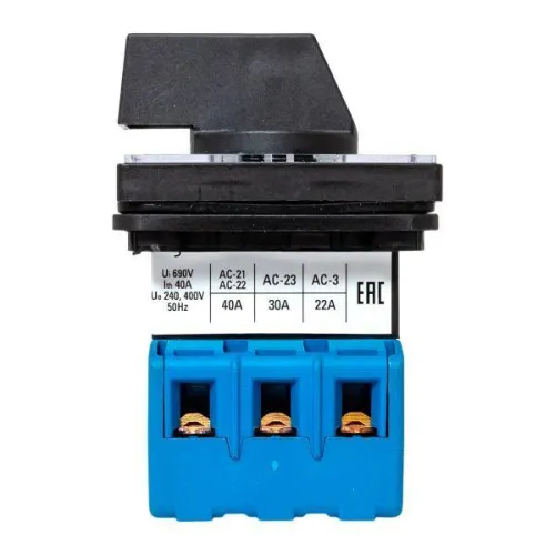 Переключатель кулачковый ПК-2-13 3п 40А "ВКЛ-ВЫКЛ" IP65 EKF pk-2-13-40-65 фото 8