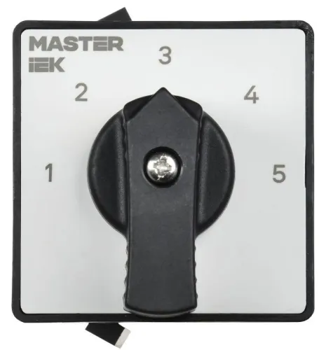 Переключатель кулачковый 10А (сх. 84) стандартная рукоятка IEK MI-CS10-010-084 фото 2