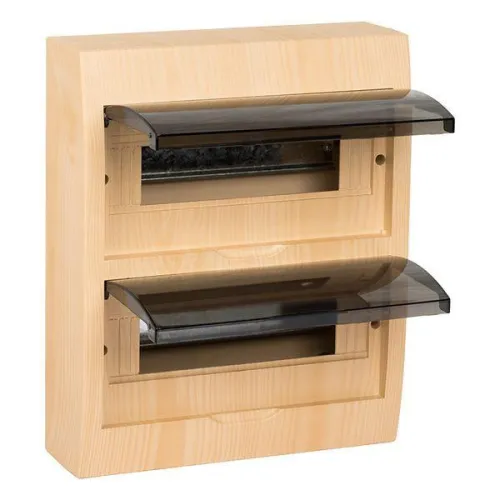 Щит ЩРН-П-24 IP41 светлое дерево PROxima EKF pb40-n-24-light фото 2