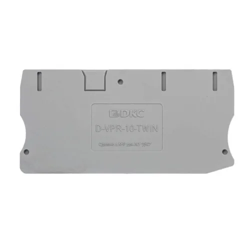 Изолятор торцевой для клеммы VPR-10-TWIN DKC D-VPR-10-TWIN