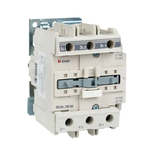 Контактор КМЭ-3 80А кат. 230В AC 1НО+1НЗ EKF ctr-s-80-220 фото 4
