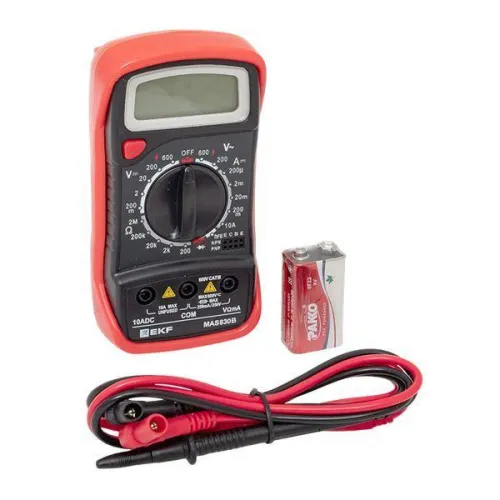 Мультиметр цифровой MAS830B Master EKF In-180701-pm830B фото 12