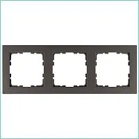 Рамка 3-м G-Classic мокко Jasmart G1003Z