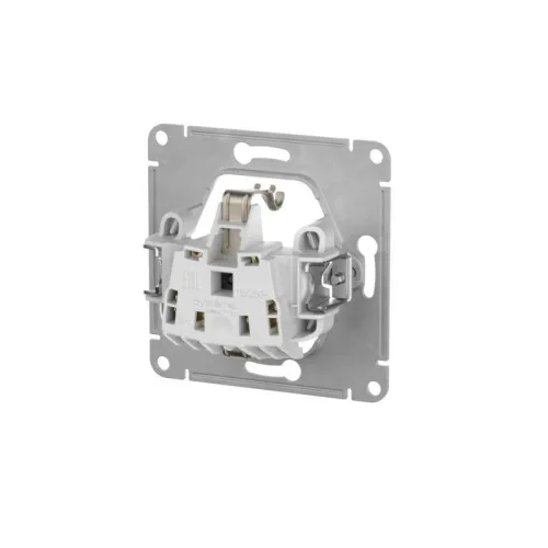 Розетка Glossa 16А с заземл. быстрозажим. клем. механизм беж. SE GSL000243S фото 3