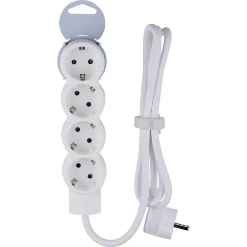 Удлинитель 4х1.5м с заземл. 16А IP20 Стандарт 4х2P+E Leg 695006 фото 4