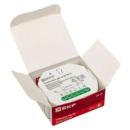 Реле для штор в подрозетник Умное Wi-Fi Connect EKF scsh-1g-wf фото 2