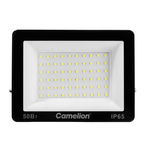 Прожектор светодиодный LFL-5004 C02 LED SMD 50Вт IP65 6500К 5000лм 230В 153х136х30 черн. Camelion 16332 фото 6