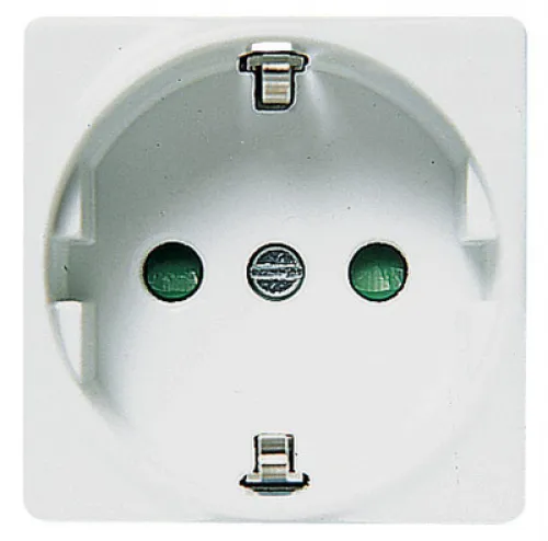 Розетка 1-м СП Stylo/(Re)Stylo 16А IP21 250В 2P+E с заземл. Schuko сл. кость ABB 2288 BM