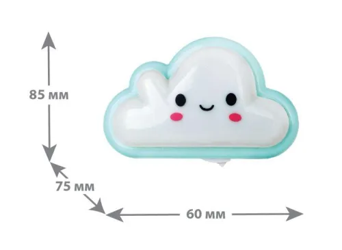 Светильник светодиодный NL-178 "Облако" ночник с выкл. 220В Camelion 12534 фото 6