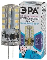 Лампа светодиодная LED-JC-3W-12V-840-G4 240лм ЭРА Б0033194
