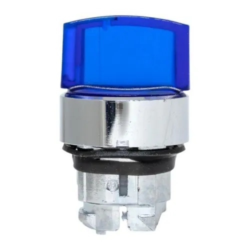 Механизм переключателя исполнительный ХB4 син. на 3 положения возвратный без фиксации без подсветки с короткой ручкой PROxima EKF XB4BD3L-B фото 4