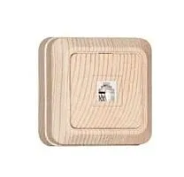 Розетка телефонная 1-м ОП Олимп сосна UNIVersal 5560872