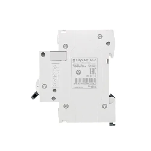 Выключатель автоматический модульный 1п C 63А 4.5кА City9 Set 230В SE C9F34163 фото 7