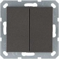 Выключатель 2-кл. 10А IP20 механизм мокко Jasmart G3023Z