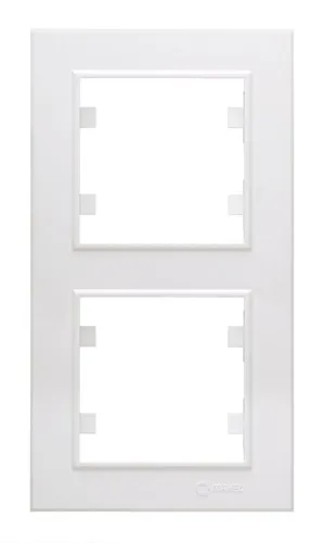 Рамка 2-м Karea вертик. бел. Makel 56001707