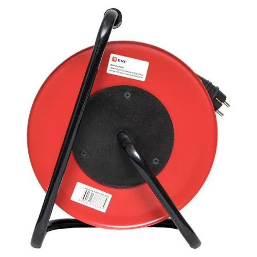 Удлинитель на катушке 4х50м с заземл. 16А IP44 Гефест 2.0 3.5кВт ПВС 3х1.5 с предохранителем PROxima EKF UKA02-16-R315-4-50-IP44 фото 3