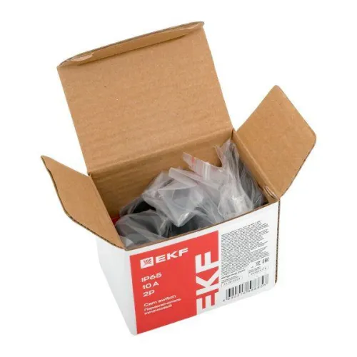 Переключатель кулачковый ПК-1-12 2п 10А "0-1" IP65 EKF pk-1-12-10-65 фото 3
