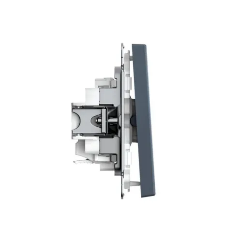 Выключатель кнопочный 1-кл. ArtGallery быстрозажим. клем. механизм грифель SE GAL000715S фото 5