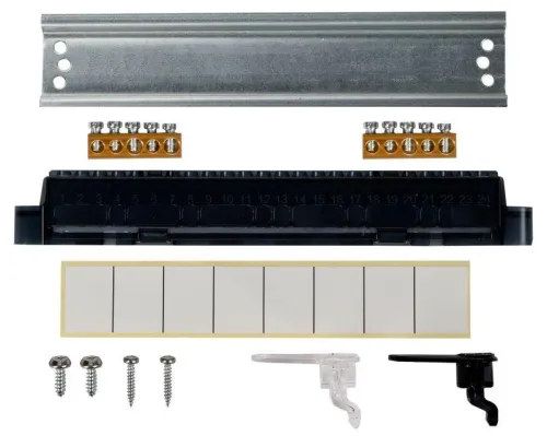 Корпус ЩРВ-П-8 UNION Compact IP41 черн. прозр. дверь пластик. IEK UIC-KP12-V-08-41-K01 фото 4