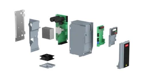 Преобразователь частоты VF-101-PK75-0003-U-T4-E20-B-H вход. 380В выход. 0.75кВт выход. 3А ток перегрузки 4.5А встроен. тормозн. ключ внешн. дроссель VEDA ABC00123 фото 4