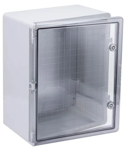 Корпус ЩМПп 500х400х240 УХЛ1 IP65 прозр. дверь пластик. IEK MKP92-N-504024-65