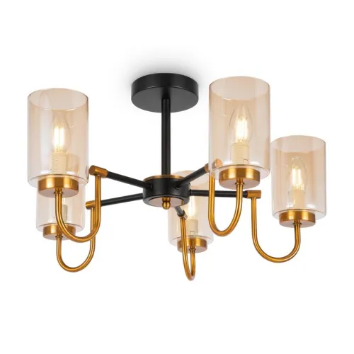 Светильник Jewel 40Вт E14х5 IP20 потолочн. Freya FR5321CL-05BZ фото 4