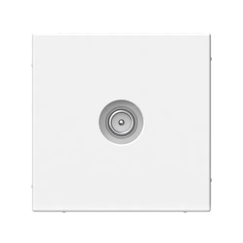 Розетка телевизионная оконечная TV ArtGallery 1дБ механизм бел. SE GAL000191
