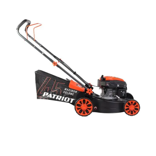 Газонокосилка бензиновая PT 400 41см 3.5л.с 130сс трав. 45л ткань 3 уровня (25-65) метал. Дека PATRIOT 512109400 фото 3