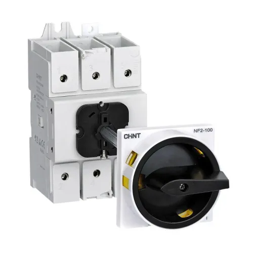 Выключатель-разъединитель NF2-63/3DOBR выносная черн. рукоятка с замком упр. для установ. на дверь (R) CHINT 324133