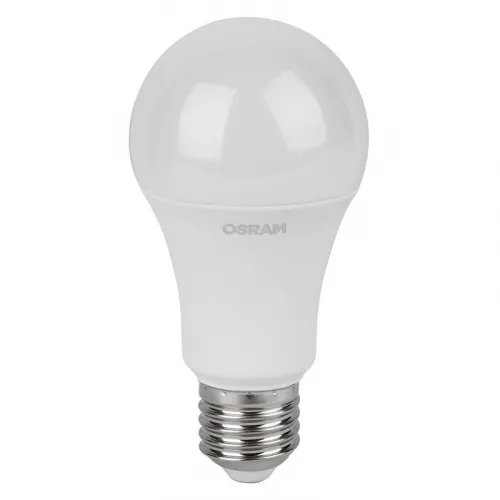 Лампа светодиодная LED Value 25Вт A матовая 6500К холод. бел. E27 2000лм угол пучка 180град. 220-240В пластик (замена 200Вт) OSRAM 4058075696471
