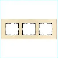 Рамка 3-м G-Glass стекло шампань Champagne Gold Jasmart G1003GG