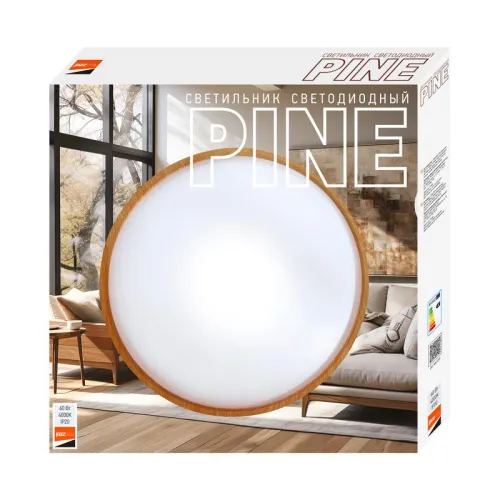 Светильник светодиодный декоративный PPB PINE 60Вт 4000К IP20 D485х75 настенно-потолочный бытовой JazzWay 5052666 фото 6