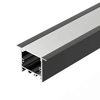 Профиль SL-LINIA49S-F-2000 ANOD BLACK L2000 алюм. Arlight 039389