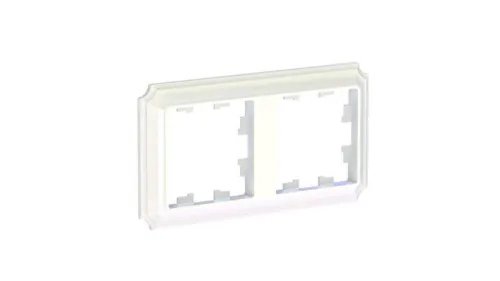 Рамка 2-м AtlasDesign Antique универс. жемчуж. SE ATN100402 фото 3