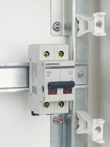 Выключатель нагрузки (мини-рубильник) 2п 40А ВН-32 GENERICA MNV15-2-040 фото 9