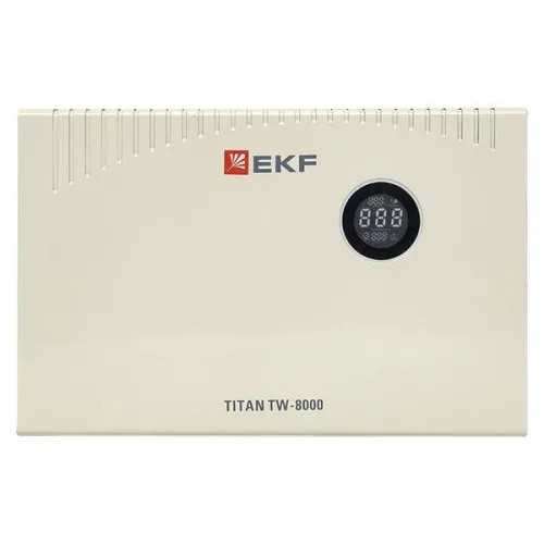 Стабилизатор напряжения электронный с возможностью настенного монтажа TITAN -TW-8000 EKF stab-TW-8000 фото 5