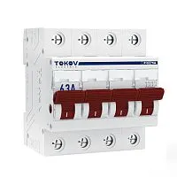 Выключатель нагрузки модульный 4П 63А TOKOV Electric TKE-PZ60-MDSI-4-63