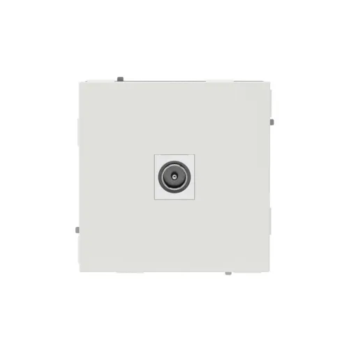 Розетка телевизионная одиночная TV KANT бел. песок DKC 7010503