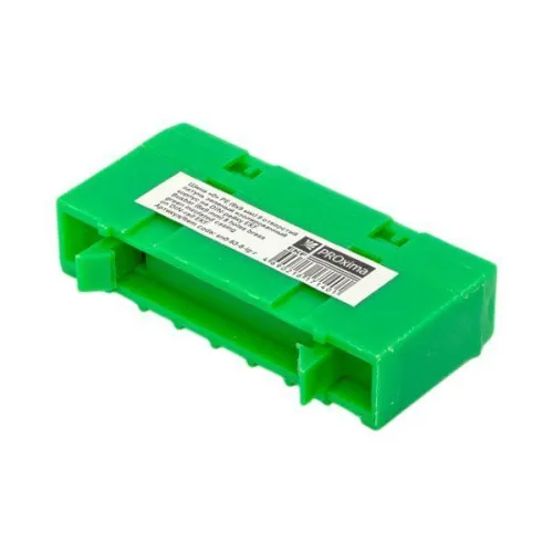 Шина нулевая PE 6х9 8 отверстий зел. изолированный корпус на DIN-рейку латунь розн. стикер PROxima EKF sn0-63-8-ig-r фото 4