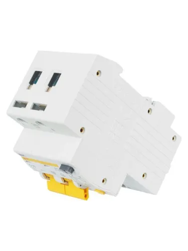 Выключатель автоматический дифференциального тока 2п C 16А 10мА тип AC 4.5кА АД-12 KARAT IEK MAD10-2-016-C-010 фото 7