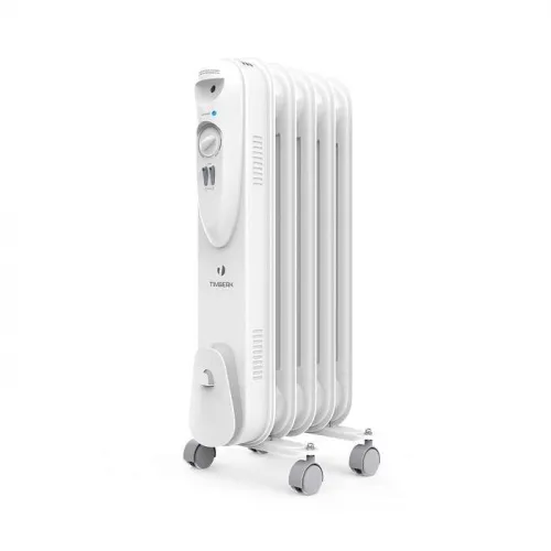 Радиатор масляный 5 секц. 1000Вт Compact бел. Timberk TOR 21.1005 SLX