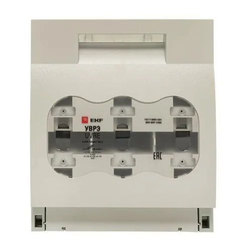 Выключатель-разъединитель УВРЭ 630А откидного типа под предохранители ППН (габ.3) EKF uvre-630 фото 7